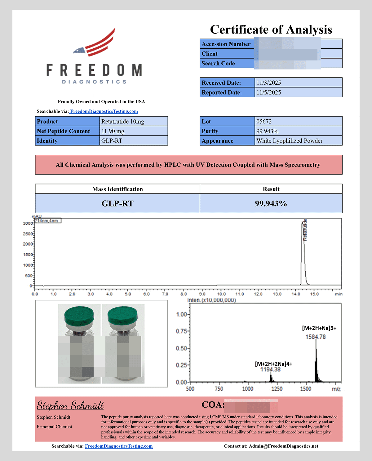 retatrutide 10mg rese2511030185